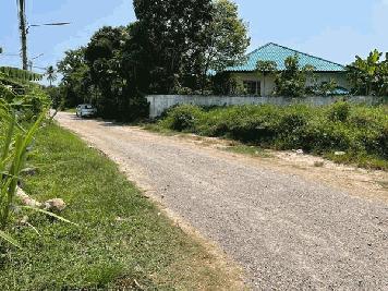 ขายที่ดินเปล่าหัวหิน จังหวัดประจวบ หัวนา1 แยก8 โครงการทวีปแลนด์ ถ.เพชรเกษม สามารถทำการค้าได้หลายอย่าง